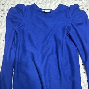 Nine West Vibrant Blue Knit Top